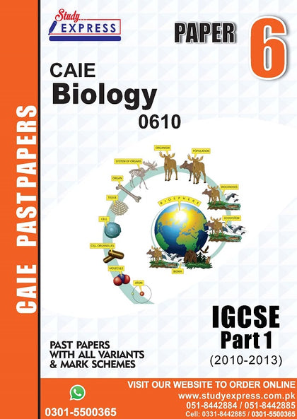 Biology 0610 P6 Past Paper Part 2(2010-2015)