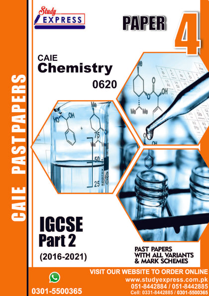 Chemistry 0620 Paper 4 Past Paper  (2016-2021)
