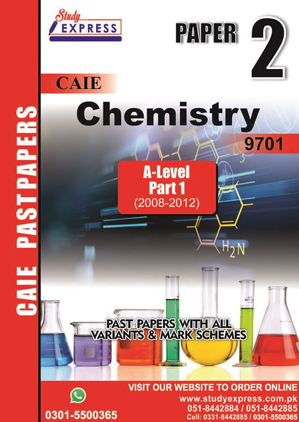 Chemistry 9701 P2 Past Paper Part 1 (2010-2015)