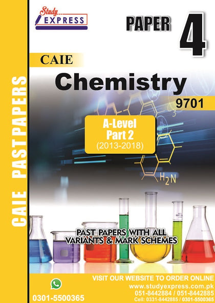 Chemistry 9701 P4 Past Papers Part 2 (2016-2021)