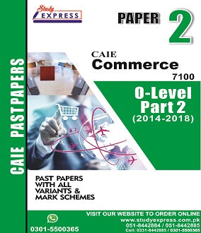 Commerce 7100 P2 Past Paper Part 2 (2014-2018)