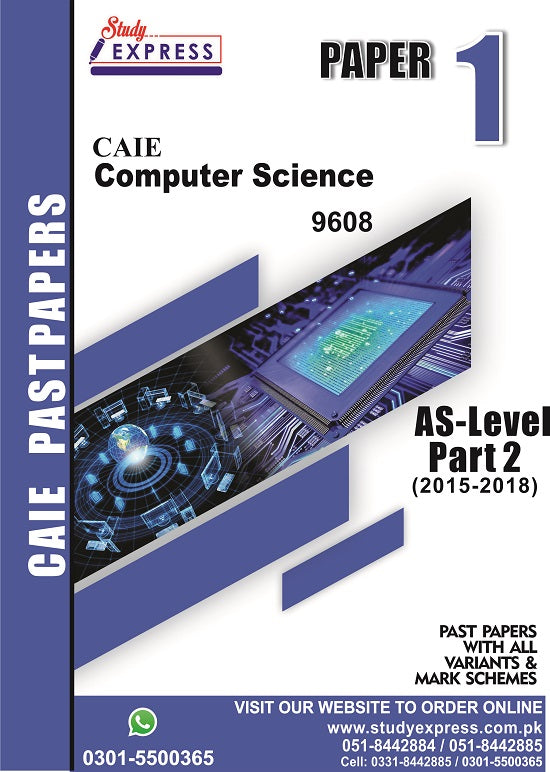 Computer Science 9608/ 9618 Paper 1 Past Papers  (2016-2021)