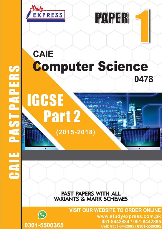 Computer Science 0478 P1 Past Paper Part 2 (2015-2021)