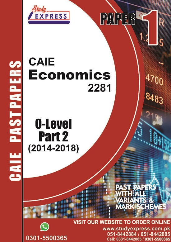 Economics 2281 P1 Past Paper Part 2 (2016-2021)