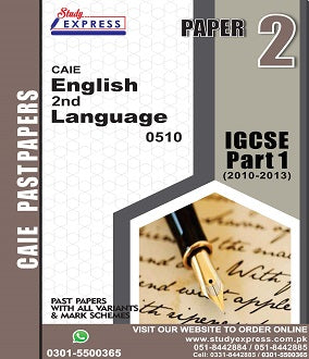 English 2nd Language 0510 P2 Past Paper Part 1(2010-2013)