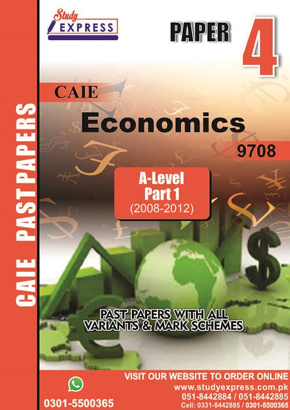 Economics 9708 P4 Past Paper Part 1 (2010-2015)