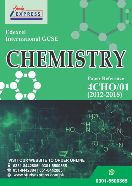 Edexcel IGCSE Chemistry Paper 1 C Past Papers (2012-2018)