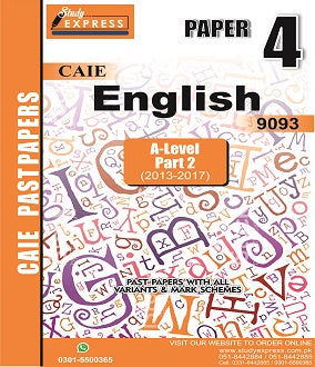 English Language 9093 P4 Past Papers (2016-2021)