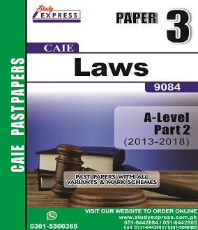 Law 9084 P3 Past Paper part 2 (2016-2021)