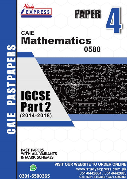 Mathematics 0580 P4 Past Paper Part 2 (2016-2022)
