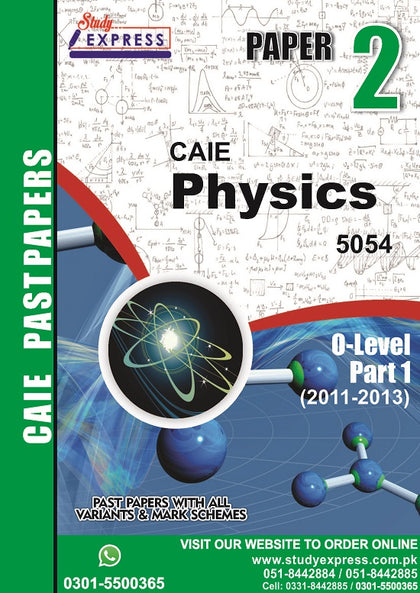 Physics 5054 P2 Past Paper Part 1 (2010-2015)