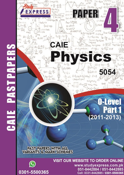 Physics 5054 P4 Past Paper Part 1 (2010-2015)