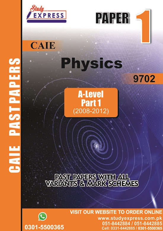 Physics 9702 P1 Past Papers Part 1 (2010-2015)
