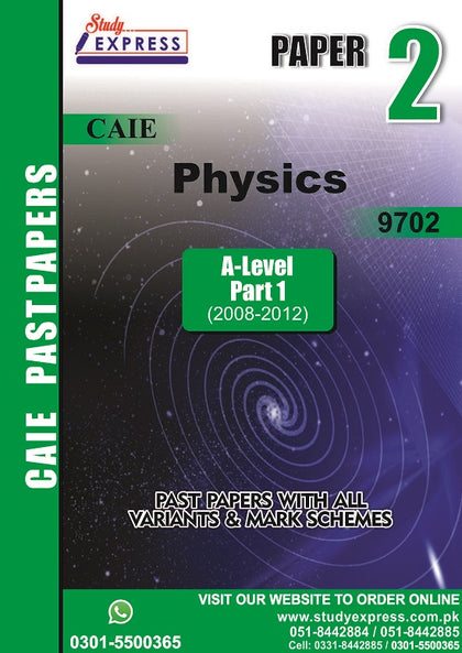 Physics 9702 P2 Past Papers Part1 (2010-2015)