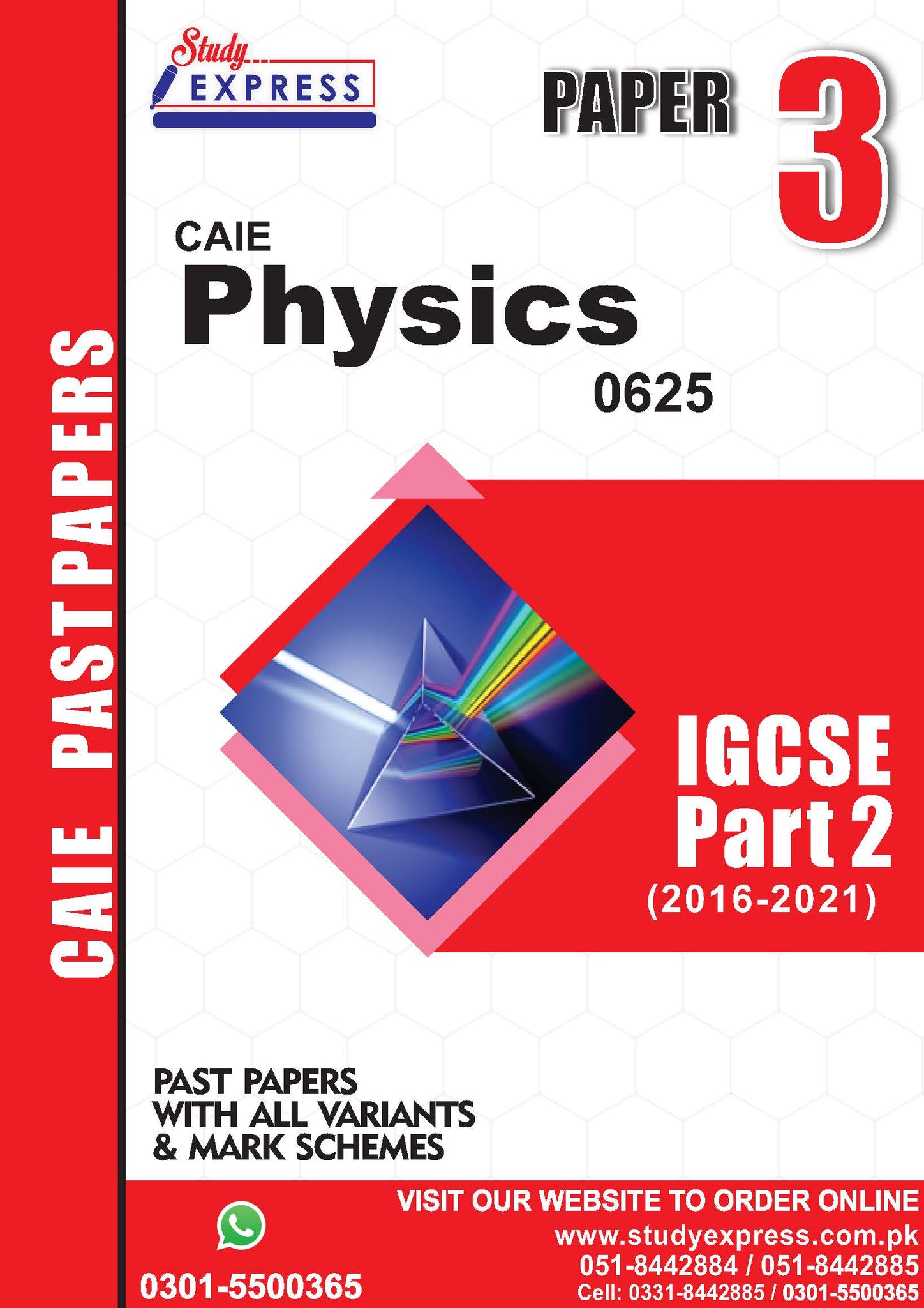 Physics 0625 P3 Past Paper Part 2 (2016-2021)