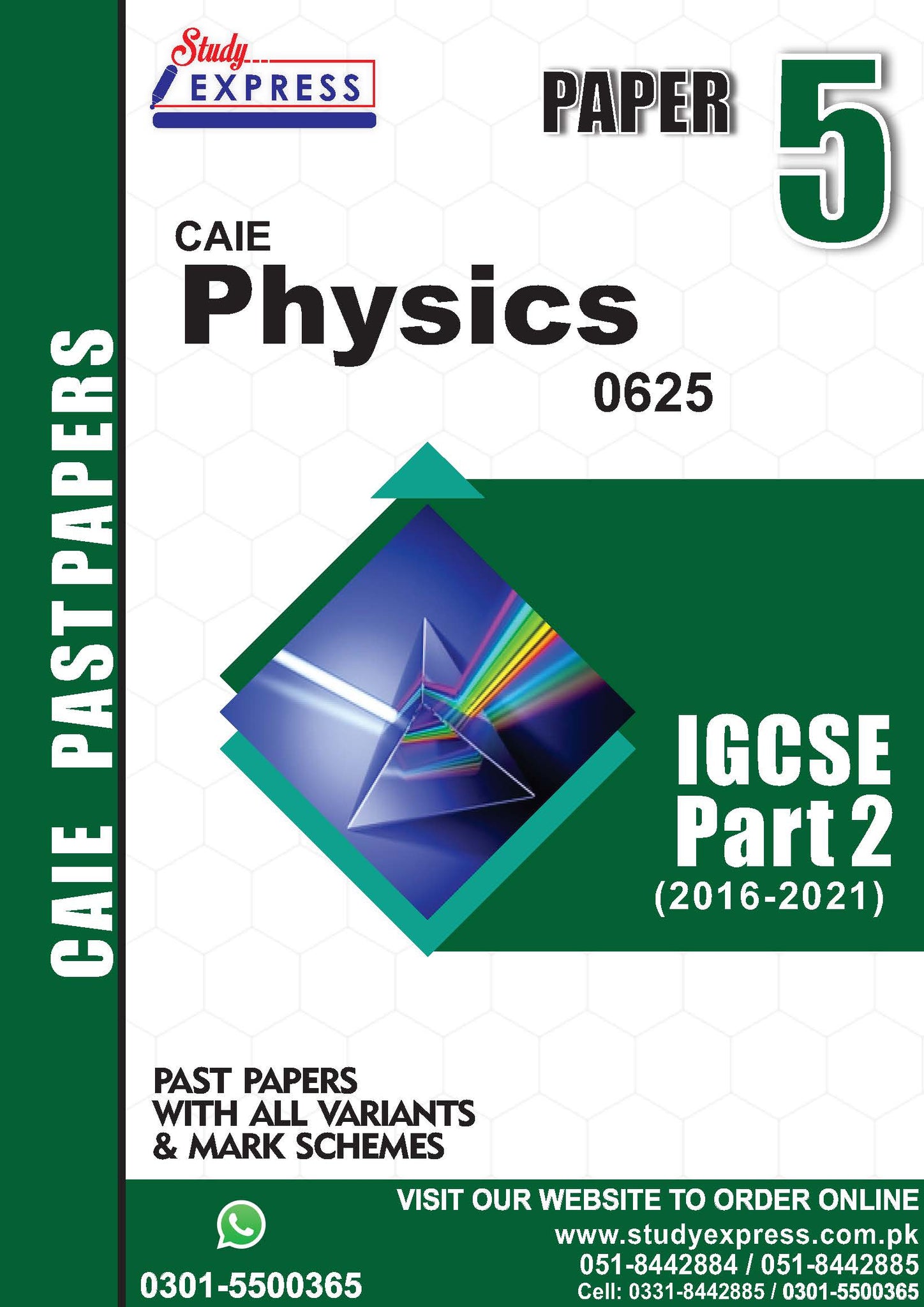 Physics 0625 P5 Past Paper Part 2 (2016-2021)