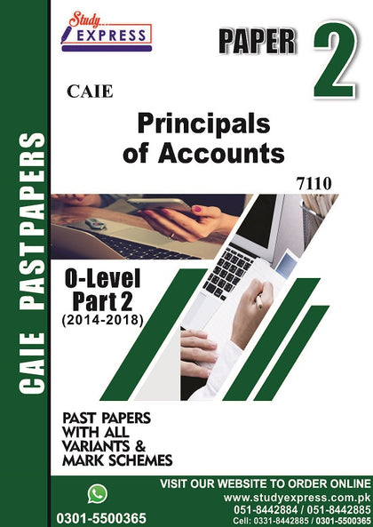 Principle Of Accounting 7110 P2 Past Paper Part 2 (2015-2018)