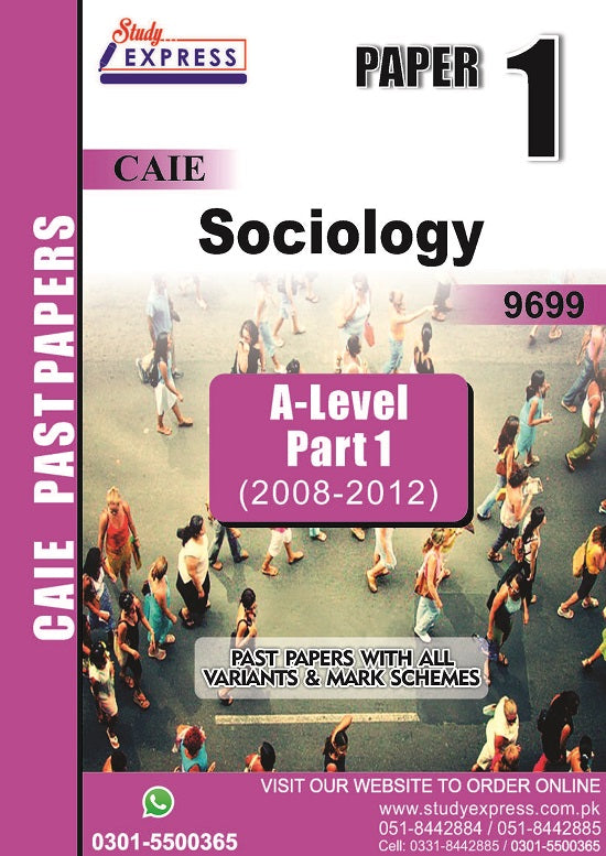 Sociology 9699 P1 Past Papers Part 1 (2010-2015)
