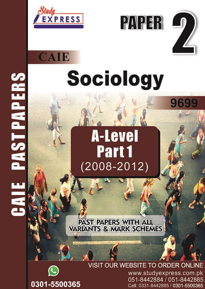 Sociology 9699 P2 Past Papers Part 1 (2010-2015)
