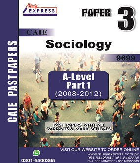 Sociology 9699 P3 Past Paper Part 1 (2010-2015)