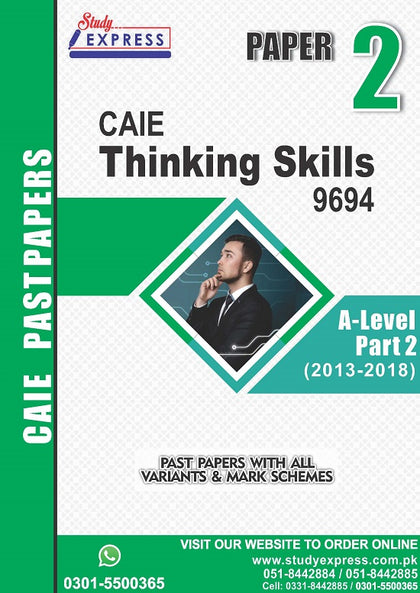 Thinking Skills 9694 P2 Past Papers Part 2 (2016-2022)