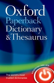 ENGLISH  The Oxford Paperback Thesaurus                            OUP