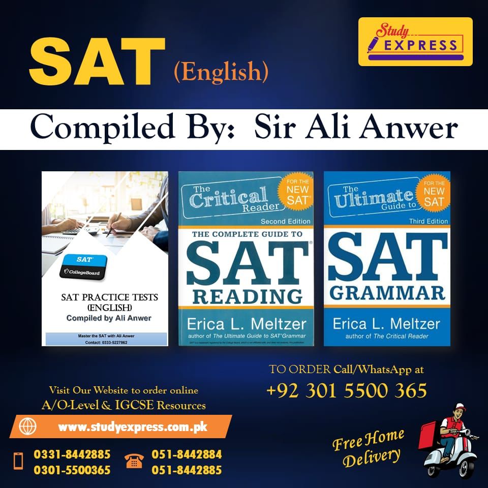 English SAT Compiled by Sir Ali Anwer