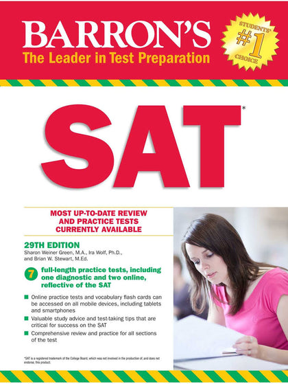 Barron's NEW SAT, 29th Edition (With CD)