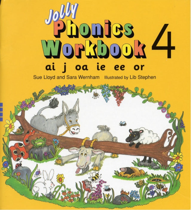 ENGLISH : (Jolly phonics work book  4)    Jolly Phonics