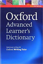 ENGLISH  Oxford Advance learner Dictionary                                      OUP