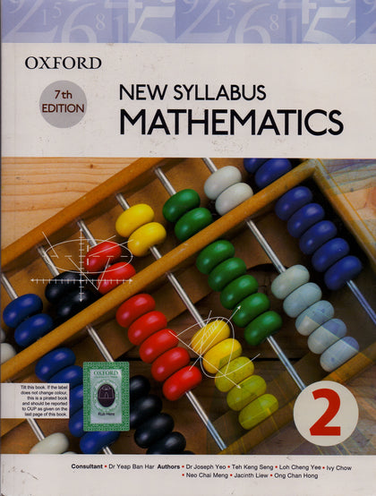 MATHEMATICS Syllabus D : Book 2  7th edition Updated